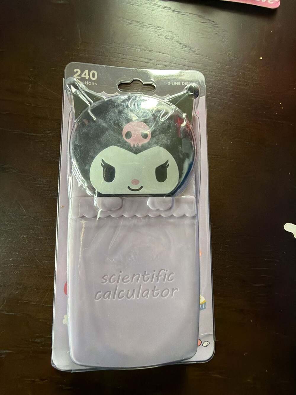 Sanrio Kuromi Scientific Calculator KM-697 Purple New